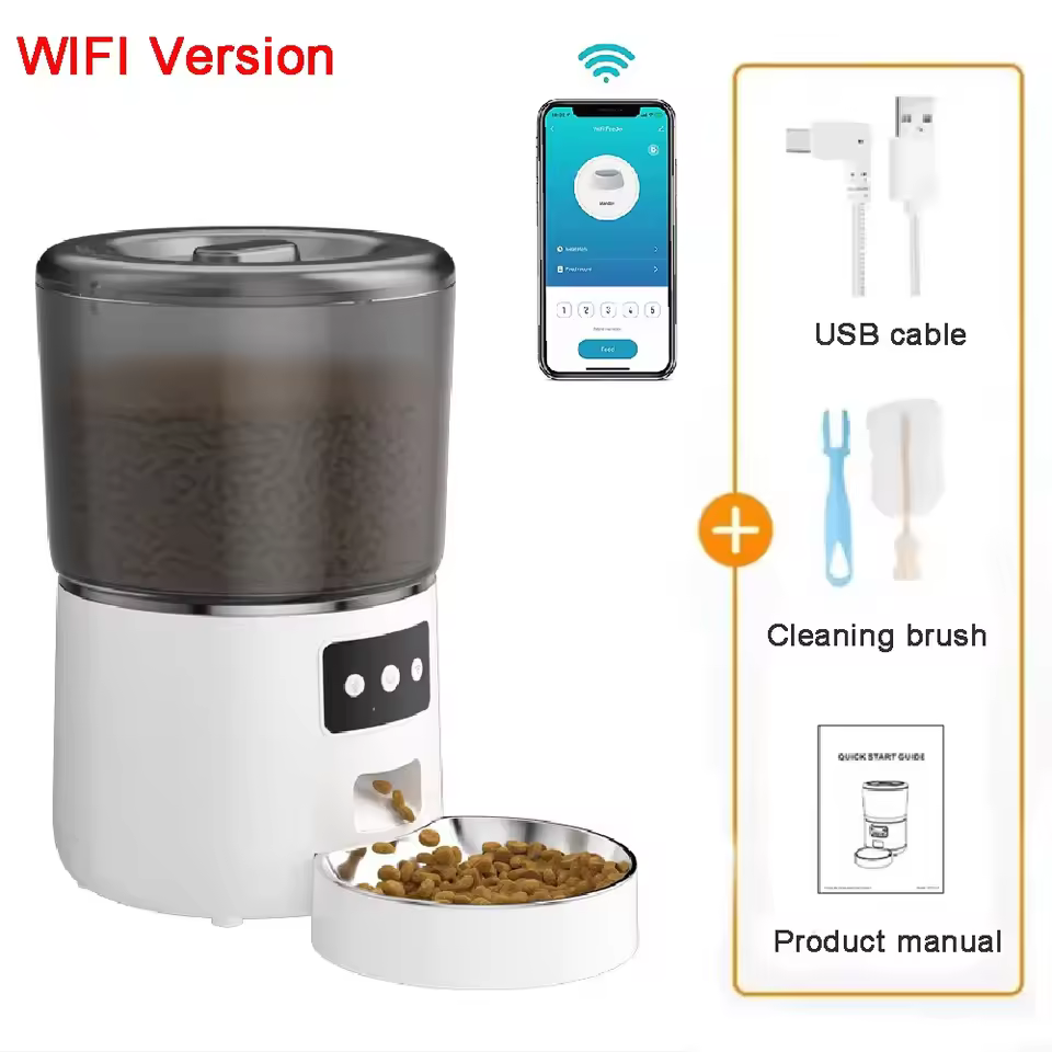 Dispensador Comedero Smart 4L – Control desde Tu Smartphone